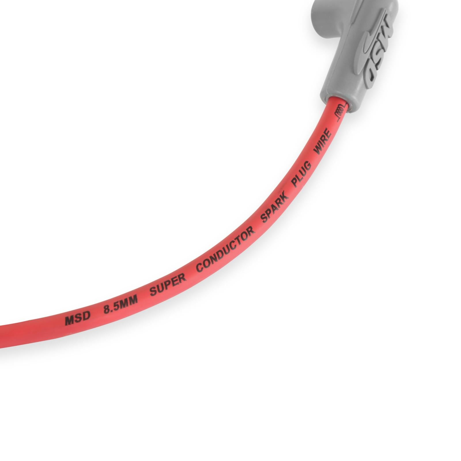 Sb Chevy Super Conductor Spark Plug Wire Set For Use With Pn 8541 Crab Cap The Race Tailored 8.5Mm Super Conductor Wire Sets Are Designed Specifically To Fit Race Engines Equipped With Headers Or An Distributor MSD Ignition-3