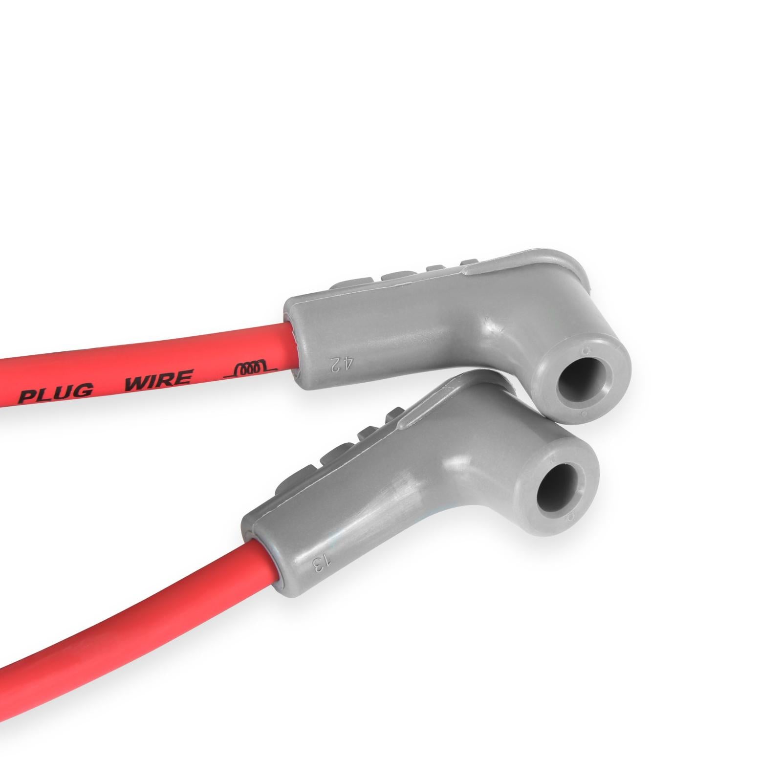 Sb Chevy Super Conductor Spark Plug Wire Set For Use With Pn 8541 Crab Cap The Race Tailored 8.5Mm Super Conductor Wire Sets Are Designed Specifically To Fit Race Engines Equipped With Headers Or An Distributor MSD Ignition-4