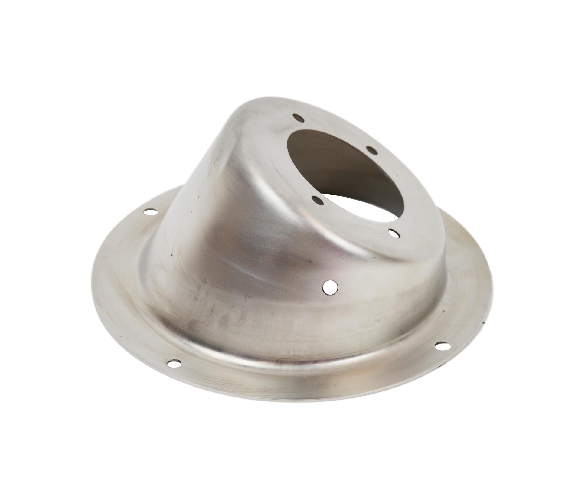 Kentrol Jeep TJ Gas Filler Neck 97-06 Wrangler TJ Polished Silver Kentrol