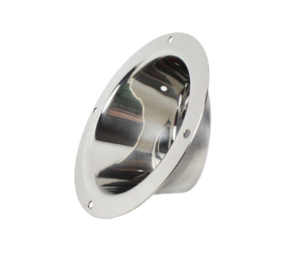 Jeep TJ Gas Filler Neck 97-06 Wrangler TJ Polished Silver Kentrol-3