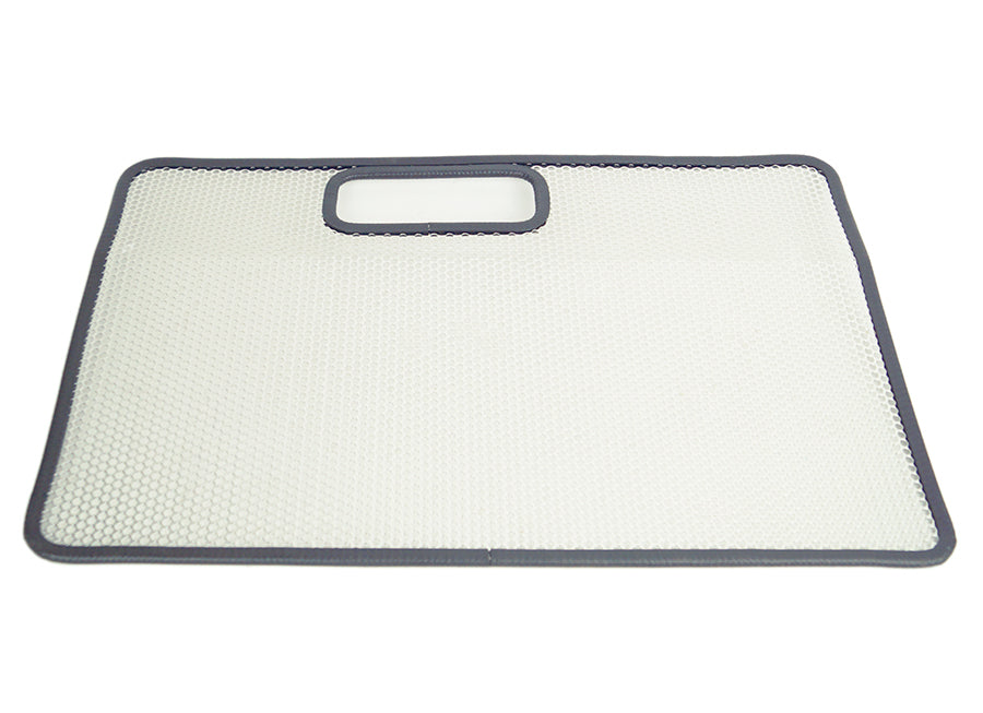 Jeep TJ Bug Shield 97 Wrangler TJ Polished Silver Kentrol-1