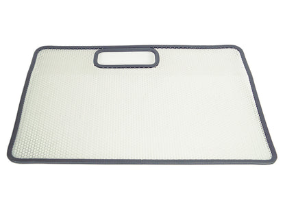 Jeep TJ Bug Shield 97 Wrangler TJ Polished Silver Kentrol-1