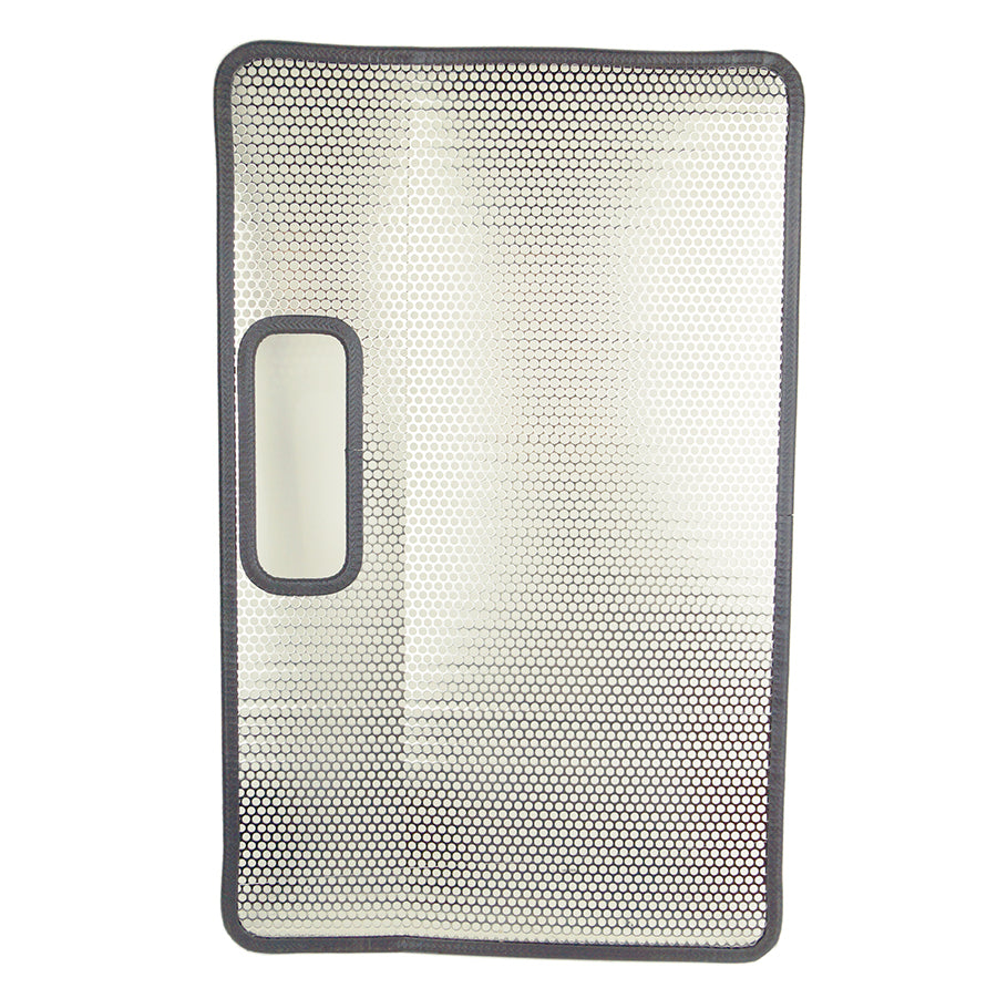 Jeep TJ Bug Shield 97 Wrangler TJ Polished Silver Kentrol-2
