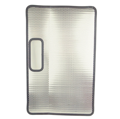 Jeep TJ Bug Shield 97 Wrangler TJ Polished Silver Kentrol-2