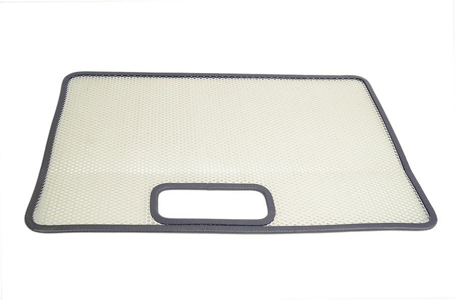 Jeep TJ Bug Shield 97 Wrangler TJ Polished Silver Kentrol-3