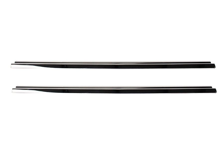 Kentrol Jeep TJ Entry Guards Pair 97-06 Wrangler TJ Polished Silver Kentrol