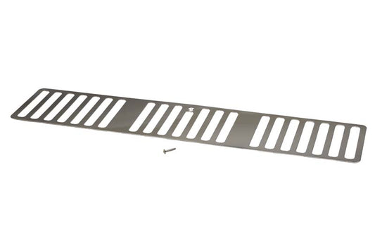 Kentrol Jeep TJ Hood Vent 97 Wrangler TJ Polished Silver Kentrol