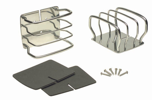 Kentrol JEEP CJ/YJ/TJ Taillight Guard Pair 76-06 CJ Wrangler YJ/TJ Polished Silver Kentrol