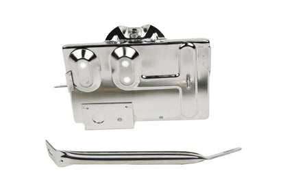 Jeep CJ Battery Tray with support arm 76-86 CJ Polished Silver Kentrol-3