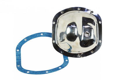 Jeep CJ Front Differential Cover 41-86 CJ Polished Silver Kentrol-3