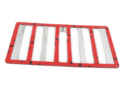 Jeep TJ Hood Vent 98-06 Wrangler TJ Polished Silver Kentrol-2