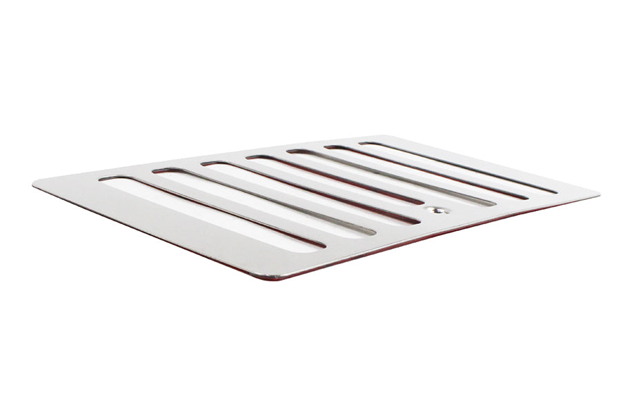 Kentrol Jeep TJ Hood Vent 98-06 Wrangler TJ Polished Silver Kentrol