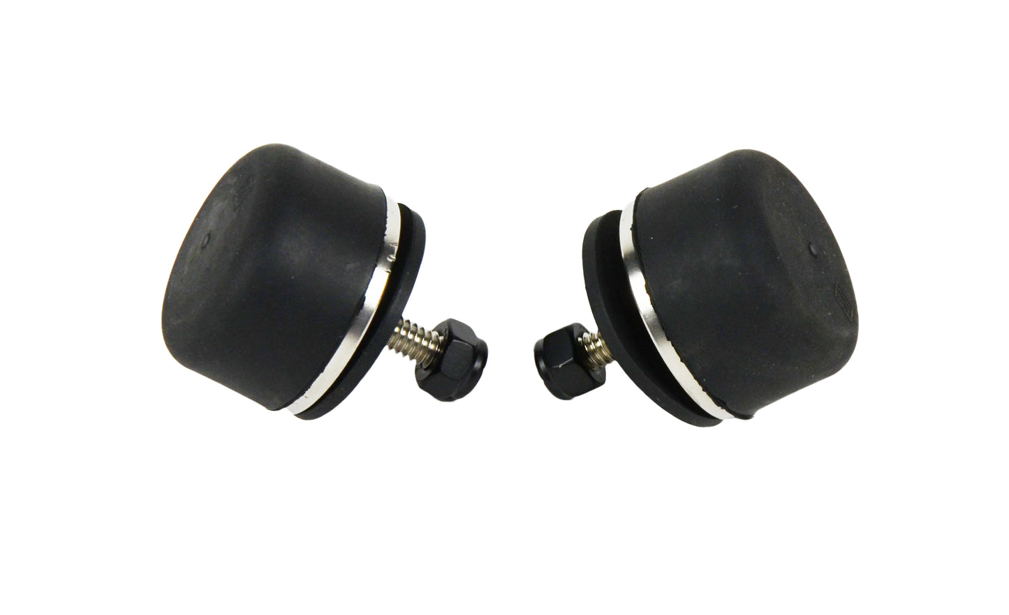 Kentrol Jeep TJ/JK Hood Bumpers 97-18 Wrangler TJ/JK Polished Silver Kentrol