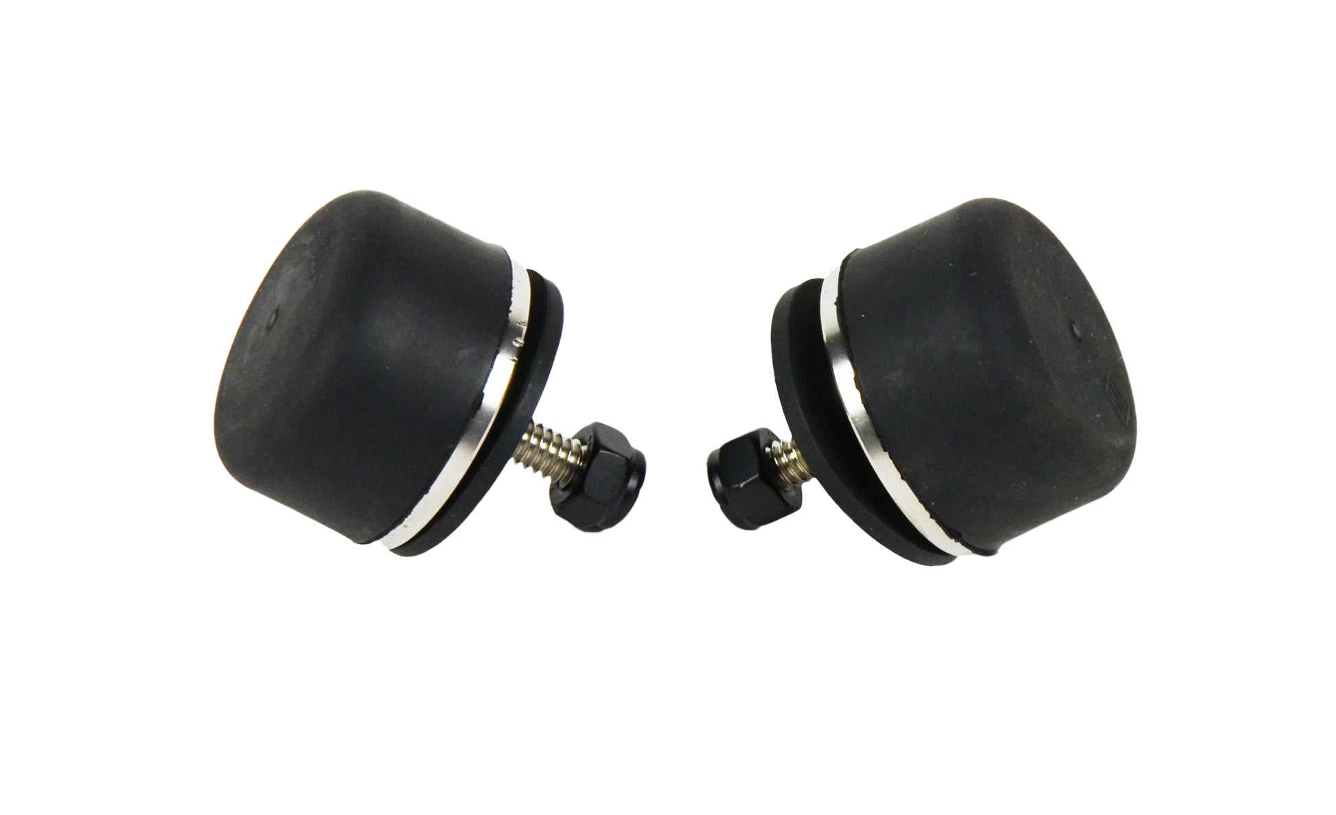 Kentrol Jeep TJ/JK Hood Bumpers 97-18 Wrangler TJ/JK Polished Silver Kentrol