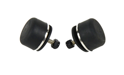 Jeep TJ/JK Hood Bumpers 97-18 Wrangler TJ/JK Polished Silver Kentrol-3