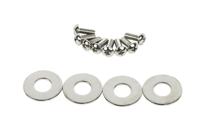 Jeep CJ/YJ Interior Door Latch Brackets Pair 81-95 CJ and Wrangler YJ Polished Silver Kentrol-3