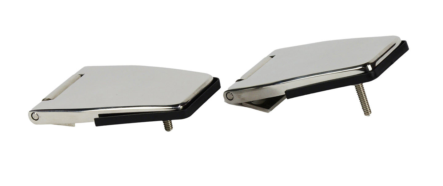 Kentrol Jeep YJ/TJ Hardtop Liftgate Hinge Pair 87-06 Wrangler TJ/YJ Polished Silver Kentrol