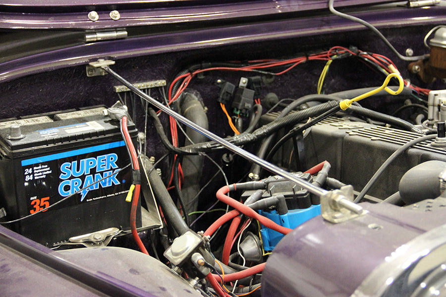 Kentrol Jeep CJ Strut Rod Kit  72-86 CJ Polished Silver Kentrol