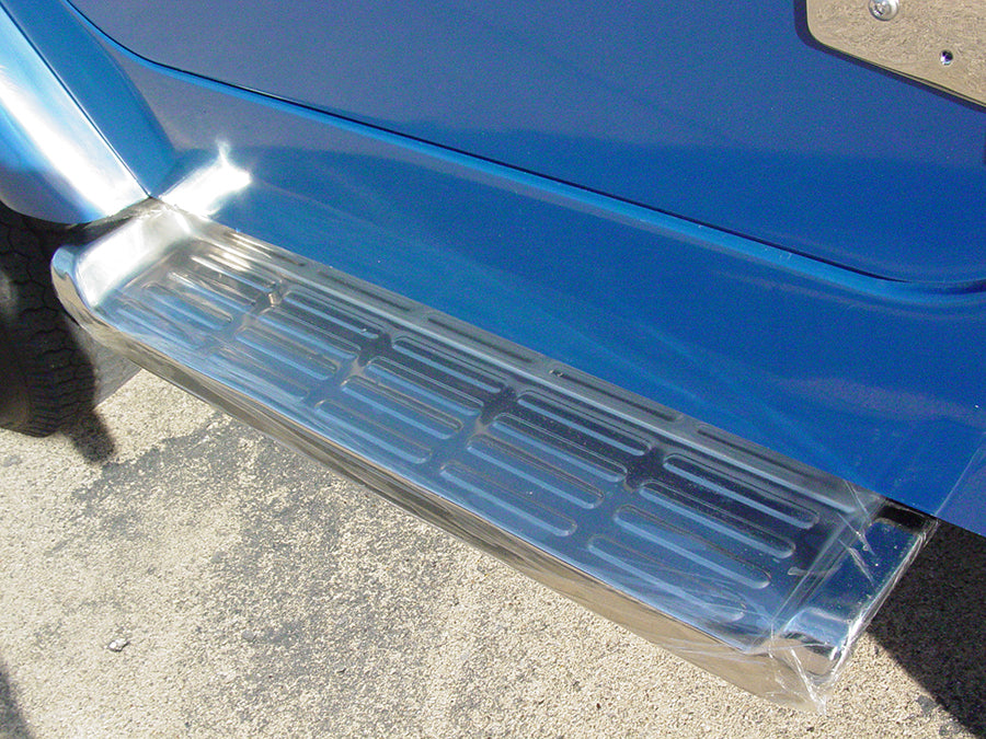 Kentrol Jeep TJ Side Steps Pair TJ - 2001-06 Polished Silver Kentrol