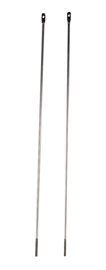 Jeep YJ Strut Rod Kit 87-95 Wrangler TJ Polished Silver Kentrol-1