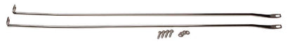 Jeep TJ Strut Rod Kit 97-06 Wrangler TJ Polished Silver Kentrol