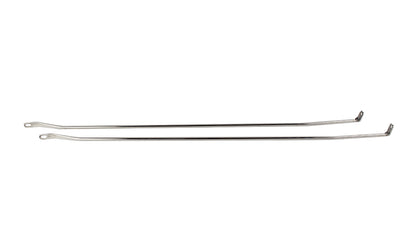 Jeep TJ Strut Rod Kit 97-06 Wrangler TJ Polished Silver Kentrol-1
