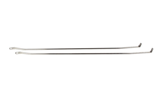 Jeep TJ Strut Rod Kit 97-06 Wrangler TJ Polished Silver Kentrol-1