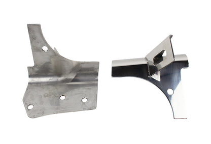 Jeep TJ Light Bracket Pair 97-06 Wrangler TJ Polished Silver Kentrol-3