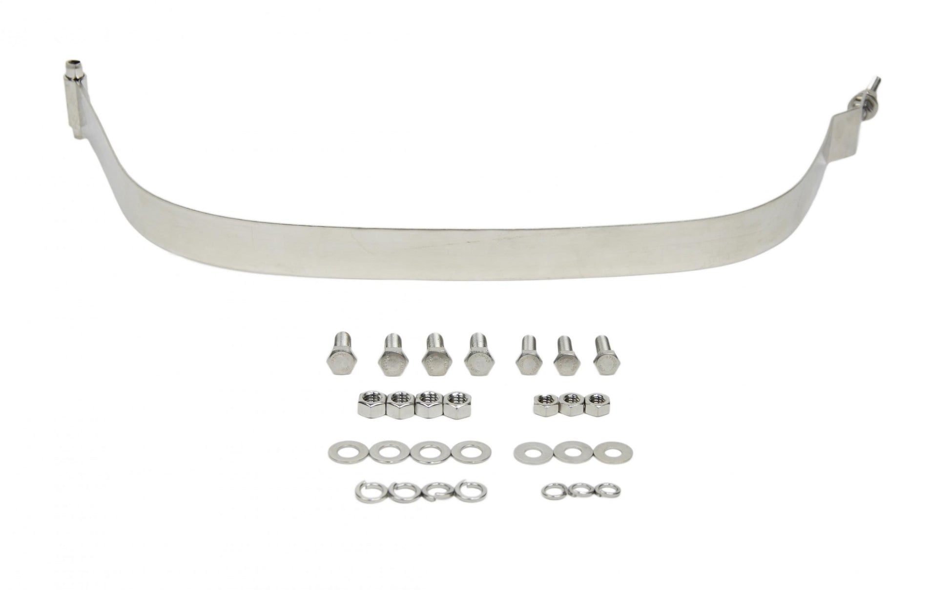 Kentrol Jeep CJ/YJ Gas Tank Skid Plate with strap 76-90 CJ and Wrangler YJ Polished Silver Kentrol