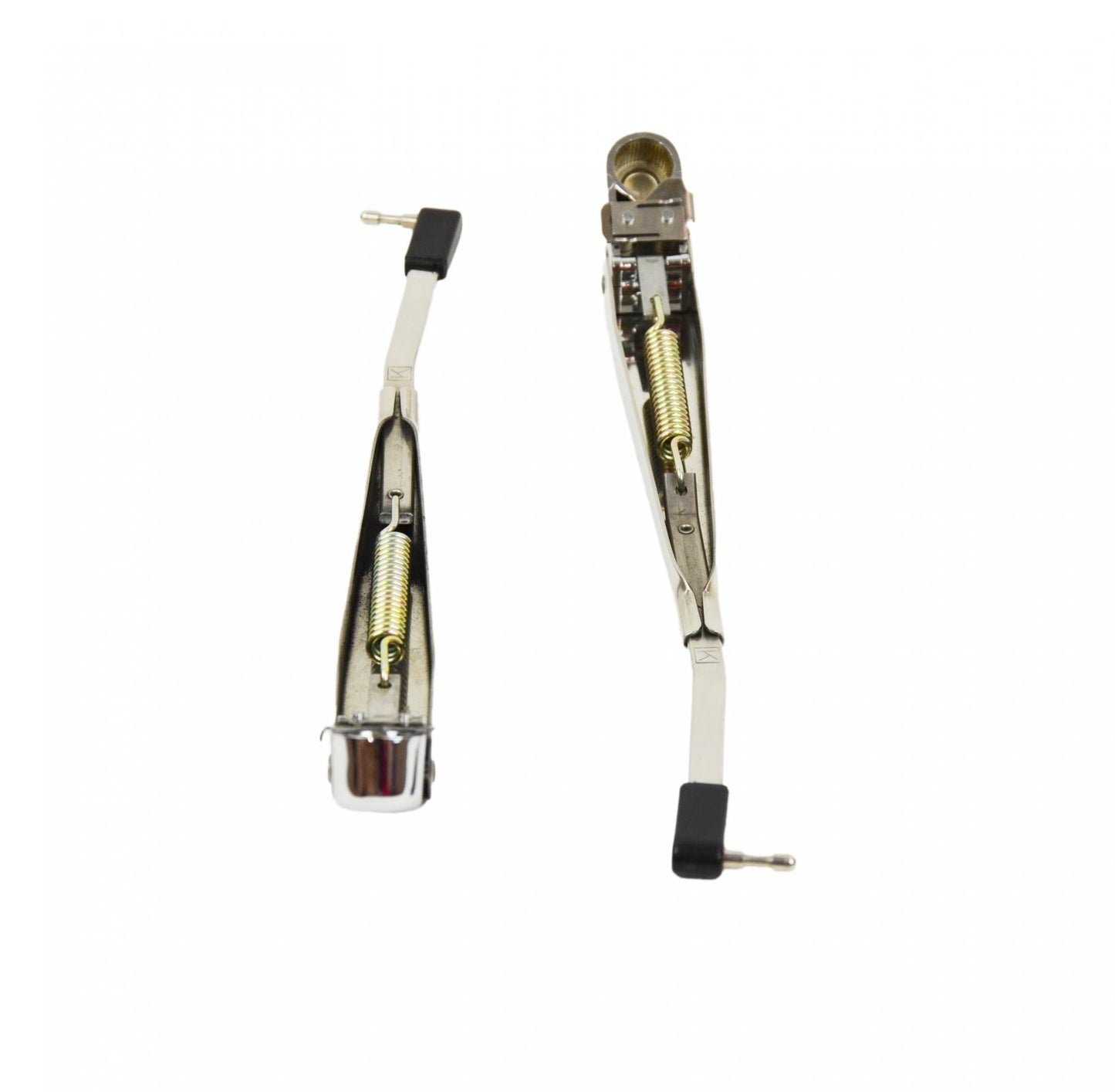 Kentrol Jeep YJ Windshield Wiper Arms Pair 87-95 Wrangler TJ Polished Silver Kentrol