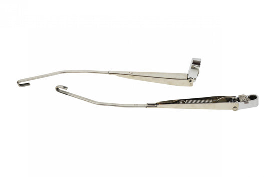 Jeep TJ Windshield Wiper Arms Pair 97-06 Wrangler TJ Polished Silver Kentrol-1