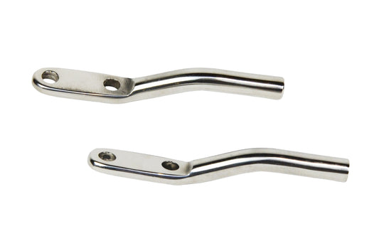 Jeep CJ/YJ Door Strap Pins Pair 76-95 CJ and Wrangler YJ Polished Silver Kentrol-1