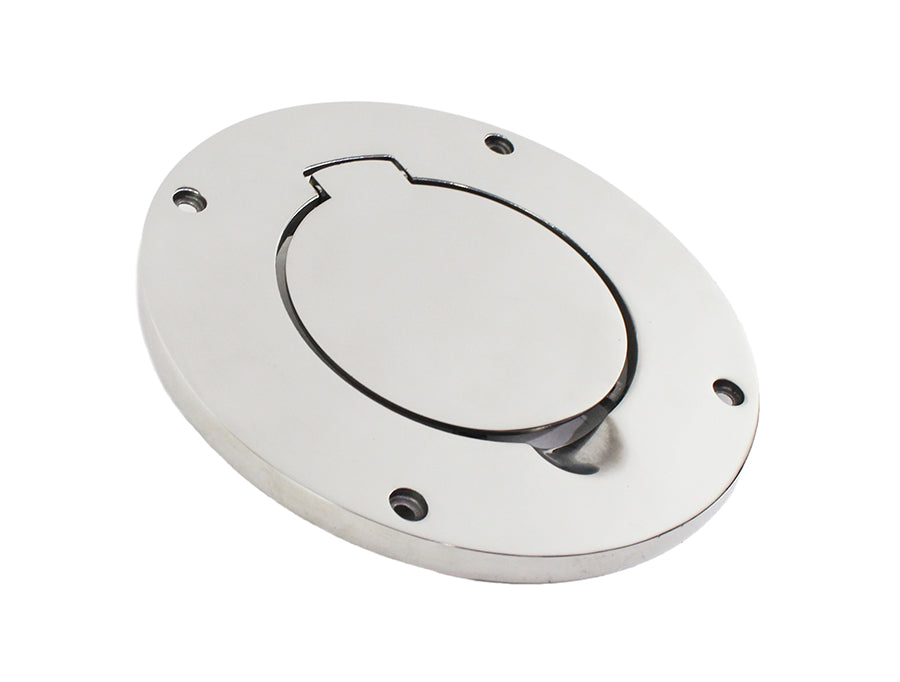 Kentrol Jeep TJ Billet Style Gas Hatch 97-06 Wrangler TJ Polished Silver Kentrol