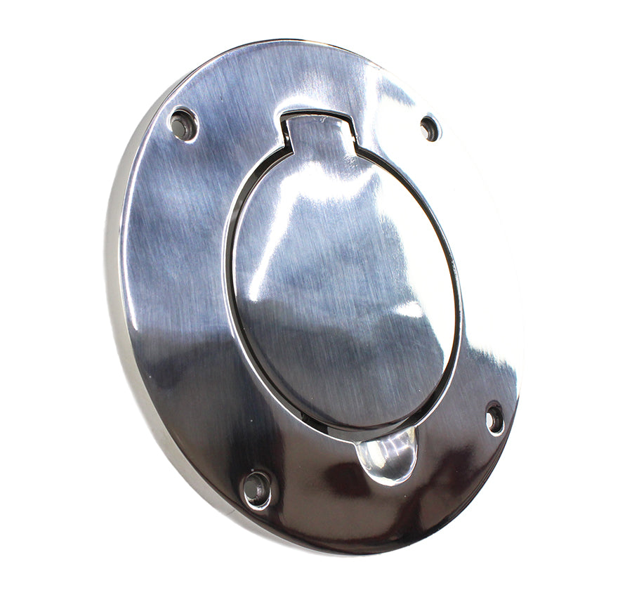 Kentrol Jeep TJ Billet Style Gas Hatch 97-06 Wrangler TJ Polished Silver Kentrol