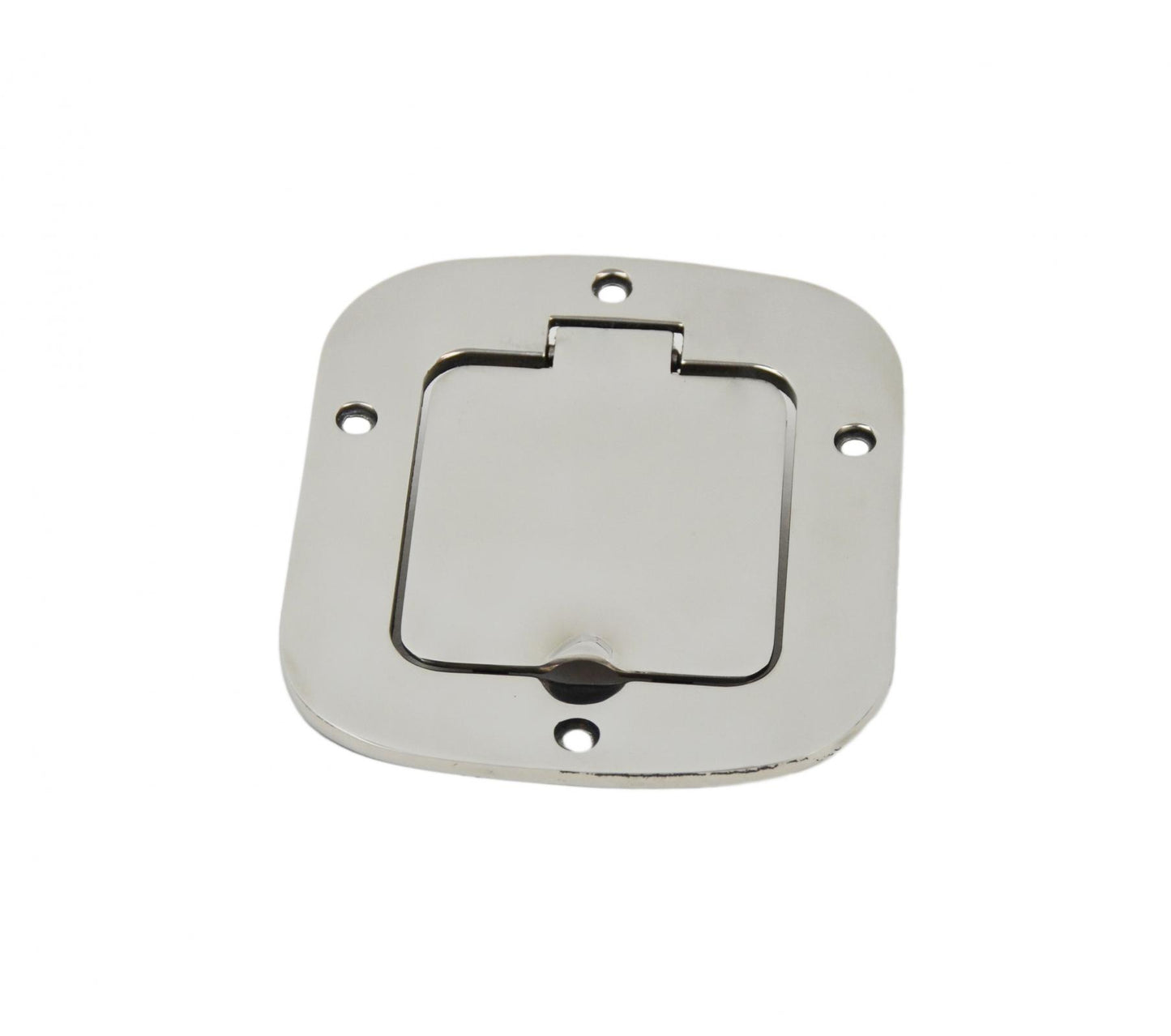 Kentrol Jeep CJ/YJ Billet Style Gas Hatch 77-95 CJ and Wrangler YJ Polished Silver Kentrol