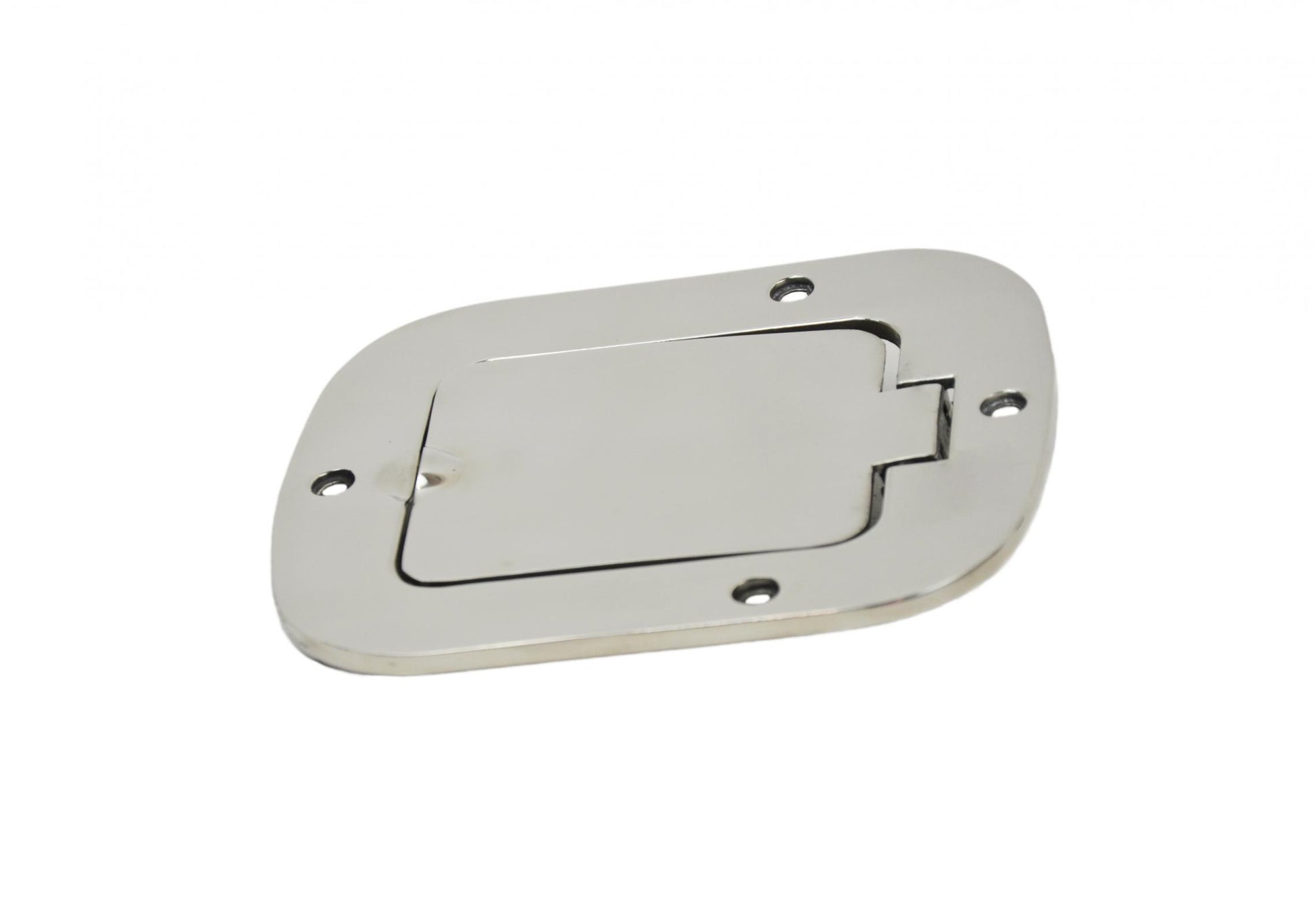 Kentrol Jeep CJ/YJ Billet Style Gas Hatch 77-95 CJ and Wrangler YJ Polished Silver Kentrol