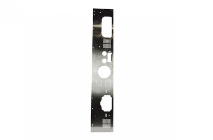 Jeep CJ Dash Panel (with radio opening) 77-86 CJ Brushed Silver Kentrol-3