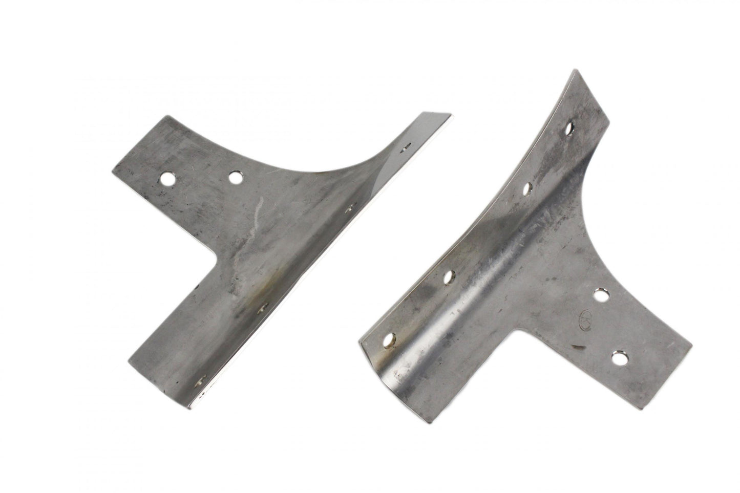 Kentrol Jeep JK Windshield Supports Pair 07-18 Wrangler JK Polished Silver Kentrol