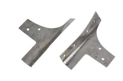 Jeep JK Windshield Supports Pair 07-18 Wrangler JK Polished Silver Kentrol-3