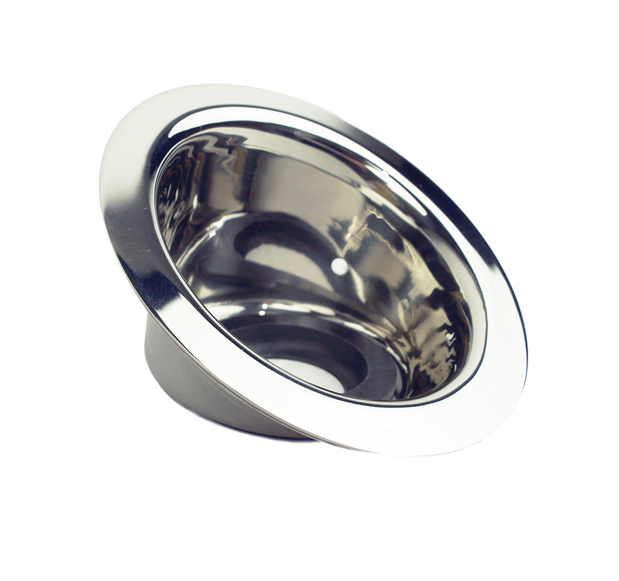 Kentrol Jeep JK Gas Filler Neck 4 Door 07-18 Wrangler JK Polished Silver Kentrol