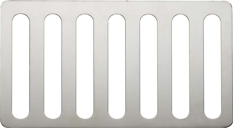 Kentrol Jeep JK Hood Vent 07-18 Wrangler JK Polished Silver Kentrol