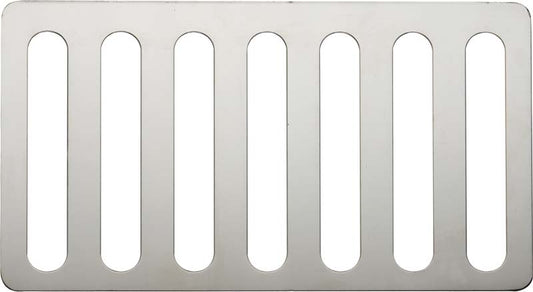 Kentrol Jeep JK Hood Vent 07-18 Wrangler JK Polished Silver Kentrol