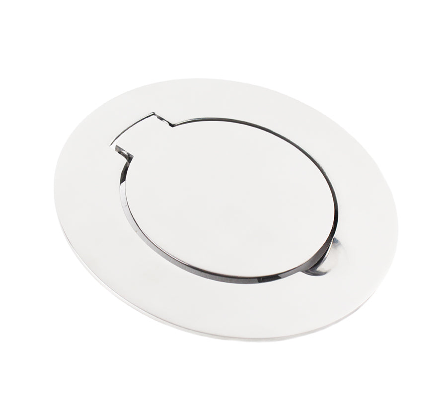 Kentrol Jeep JK Billet Style Gas Hatch 07-18 Wrangler JK Polished Silver Kentrol