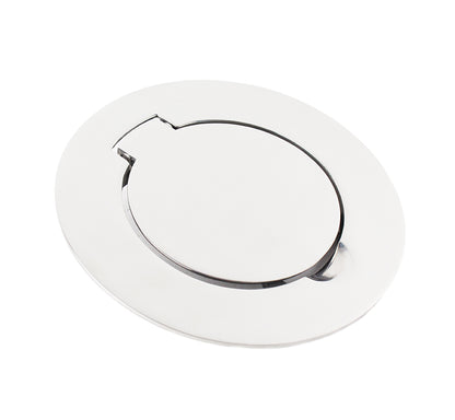 Jeep JK Billet Style Gas Hatch 07-18 Wrangler JK Polished Silver Kentrol-1