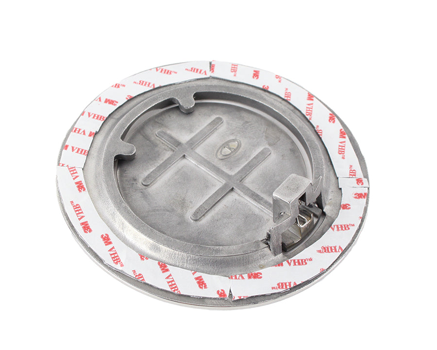 Kentrol Jeep JK Billet Style Gas Hatch 07-18 Wrangler JK Polished Silver Kentrol