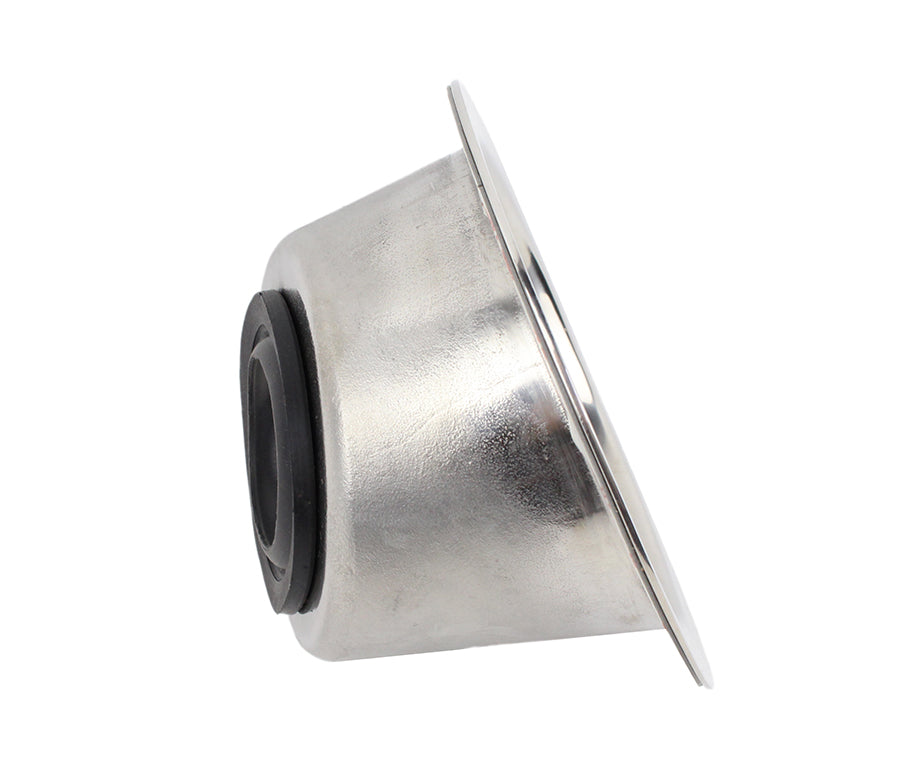 Kentrol Jeep JK Gas Filler Neck 2 Door 07-18 Wrangler JK Polished Silver Kentrol