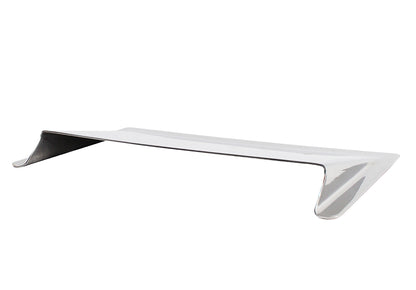 Jeep JK Hood Vent Air Scoop 07-18 Wrangler JK Polished Silver Kentrol-3