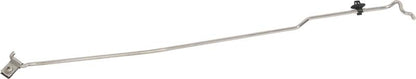 Jeep JK Hood Prop Rod 07-18 Wrangler JK Polished Silver Kentrol