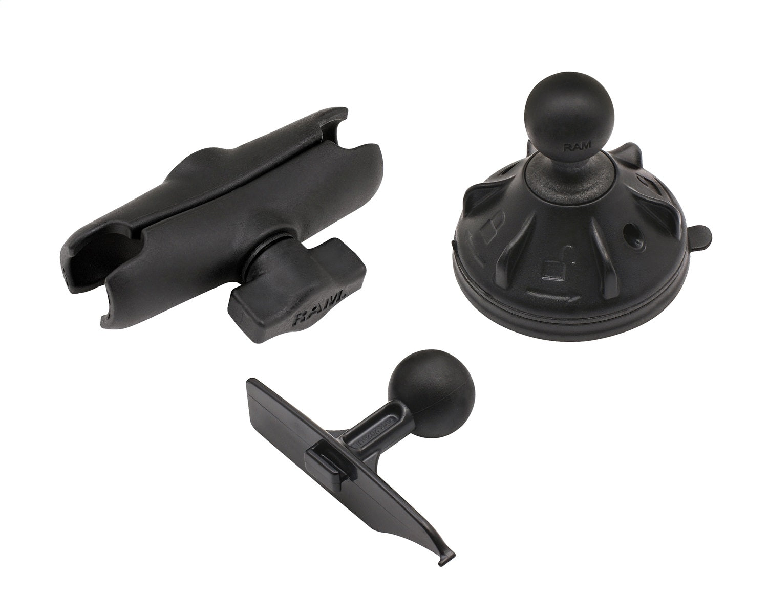 RAM Gauge Pod Heavy Duty Suction Cup Mounting Kit for GT Bully Dog-2