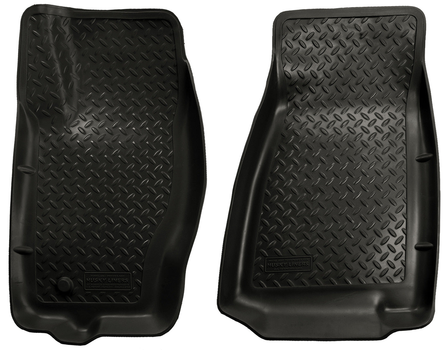 Classic Style Front Floor For 2005-2010 Jeep Grand Cherokee 2007-2010 Jeep Commander Husky Liners